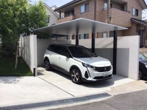 カーポートSC　1台用横幅３．３ｍタイプ